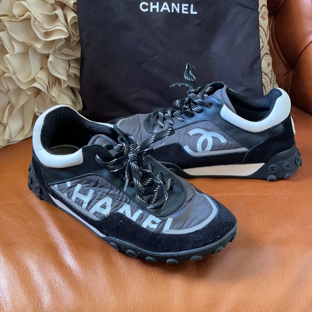 CHANEL sneakers tennis shoes 9